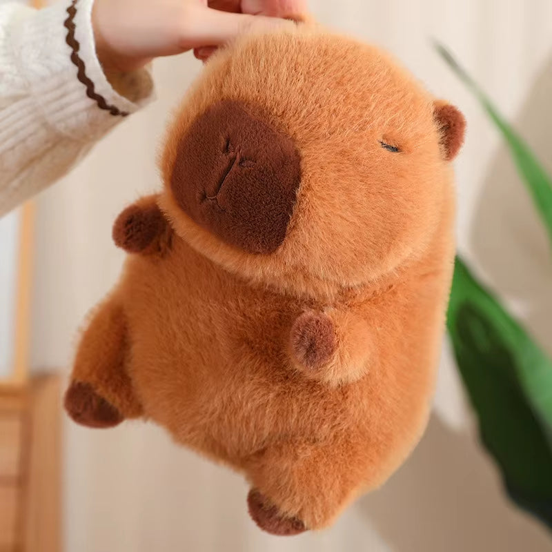 20/30CM Cute Kapibala Capybara Plush Toy Kawaii Internet Celebrity Capybara Jun Doll Ugly Guinea Pig Doll