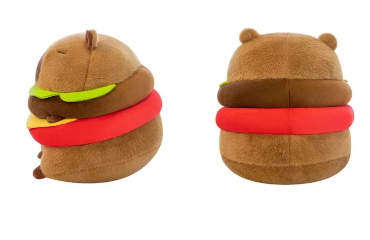 Hamburger Capybara Plush Large 30CM