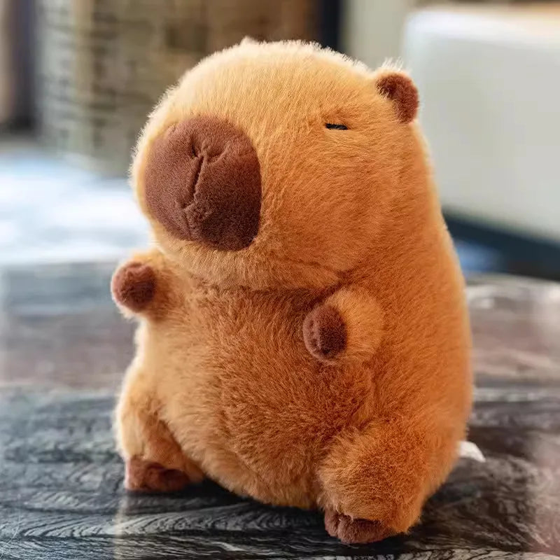 20/30CM Cute Kapibala Capybara Plush Toy Kawaii Internet Celebrity Capybara Jun Doll Ugly Guinea Pig Doll