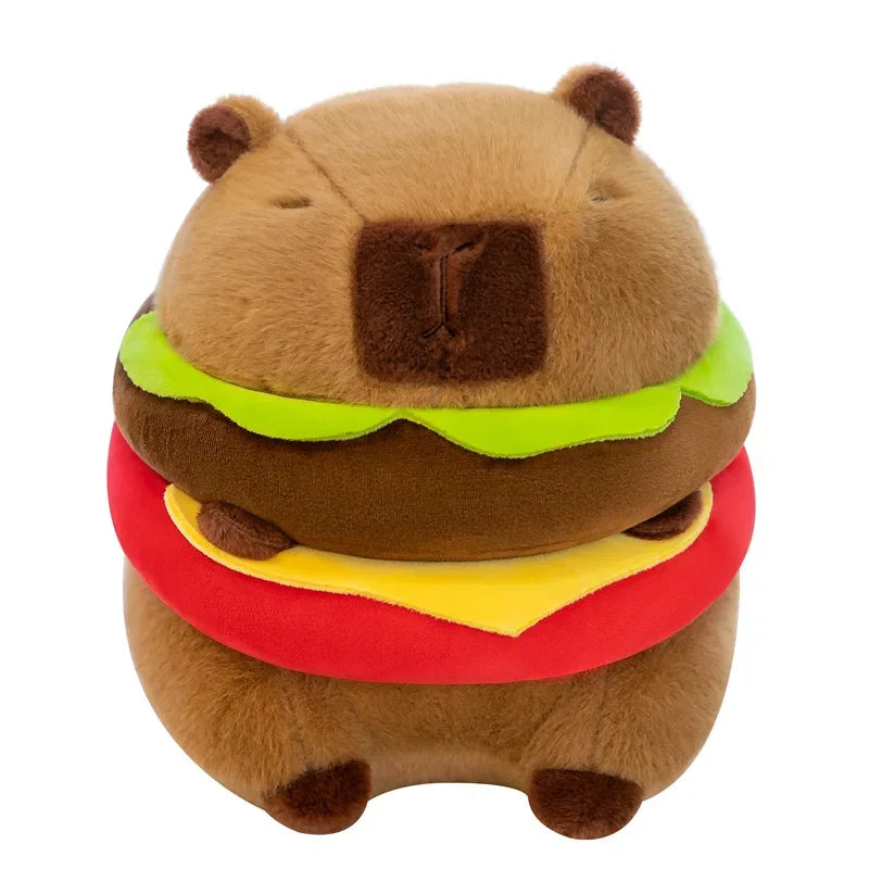 Hamburger Capybara Plush Large 30CM