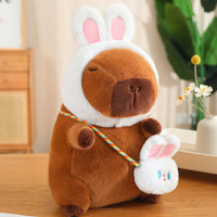 Bunny with Satchel Capybara Plush 25CM