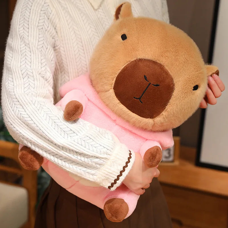 Cuddly Cartoon Dressed Capybara Plush Toys Lovely Capybara Cosplay Doggy Bunny Duck Unicorn Funny Toys for Children Home Decor