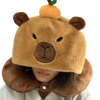 Capybara Plush Travel Neck Pillows 